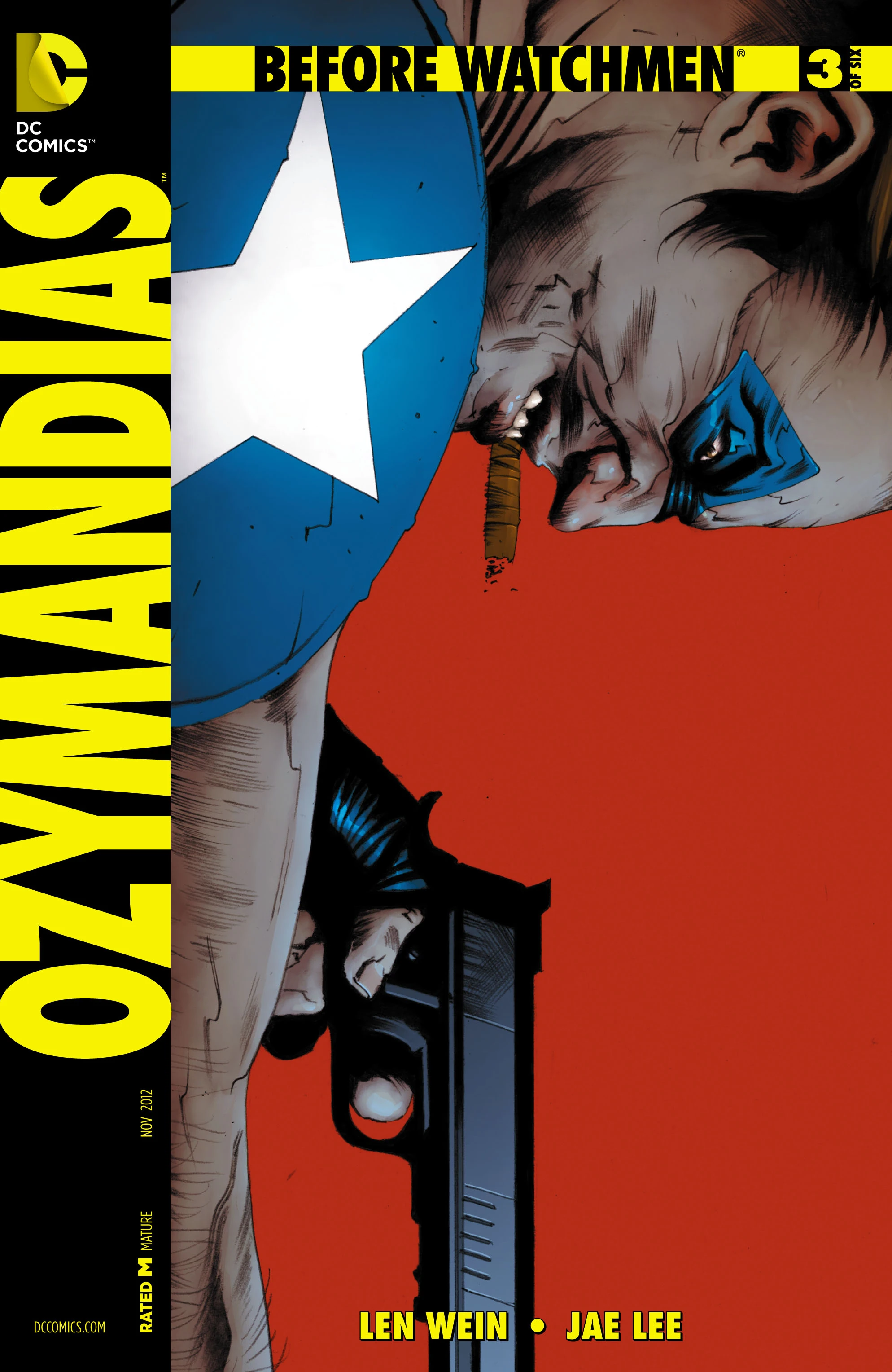 Before Watchmen: Ozymandias #3 (DC, 2012 — Cover A) cover